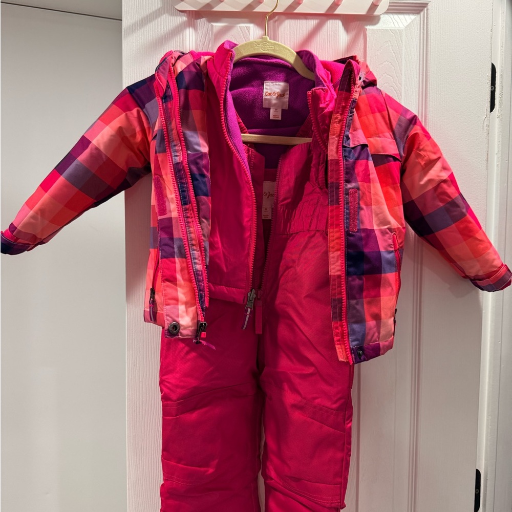 Cat & Jack Pink and Purple Kids Matching Set
